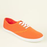 bright-orange-canvas-lace-up-trainers