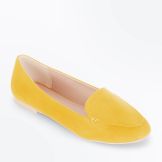 yellow-suedette-stitch-detail-loafers