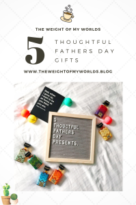 5 Thoughtful Fathers Day Gifts Pin