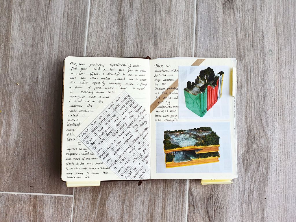 Sketchbook pages